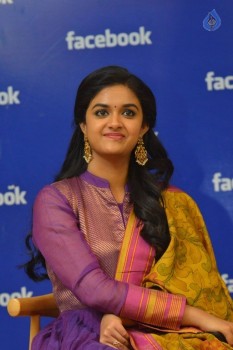 Nani and Keerthi Suresh at Facebook Office - 42 of 63