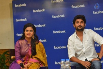 Nani and Keerthi Suresh at Facebook Office - 46 of 63