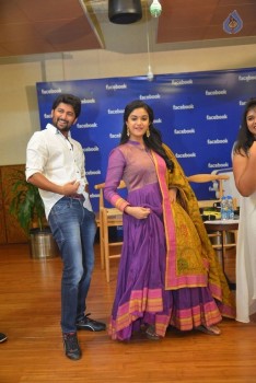 Nani and Keerthi Suresh at Facebook Office - 47 of 63