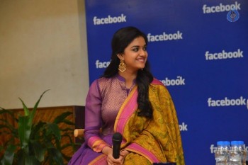 Nani and Keerthi Suresh at Facebook Office - 50 of 63