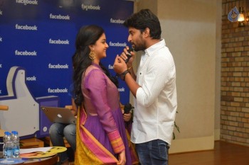 Nani and Keerthi Suresh at Facebook Office - 53 of 63