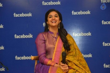 Nani and Keerthi Suresh at Facebook Office - 56 of 63