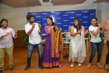 Nani and Keerthi Suresh at Facebook Office - 61 of 63