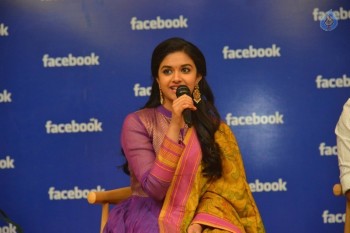 Nani and Keerthi Suresh at Facebook Office - 63 of 63