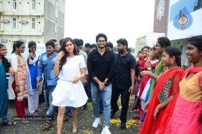 Nannu Dochukundhuvate Movie Team At ISTS Engineering College - 9 of 40