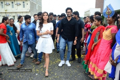 Nannu Dochukundhuvate Movie Team At ISTS Engineering College - 28 of 40