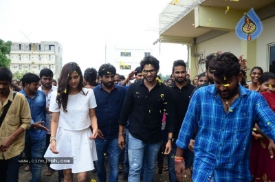 Nannu Dochukundhuvate Movie Team At ISTS Engineering College - 34 of 40