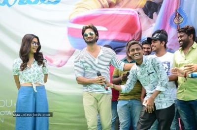 Nannu Dochukundhuvate Movie Team At Vaagdevi College Warangal - 37 of 37