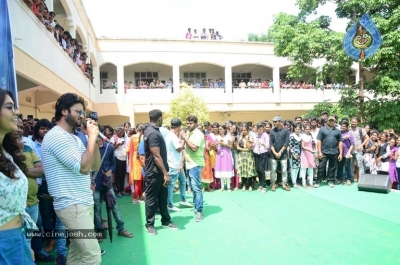 Nannu Dochukundhuvate Movie Team At Vaagdevi College Warangal - 19 of 37