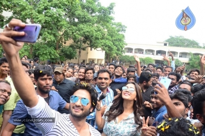 Nannu Dochukundhuvate Movie Team At Vaagdevi College Warangal - 42 of 37