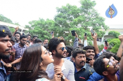 Nannu Dochukundhuvate Movie Team At Vaagdevi College Warangal - 29 of 37