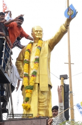 NBK Fans RALLY At Vijayawada - 2 of 21