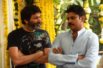 Pawan and Trivikram Movie Opening Photos - 4 of 22