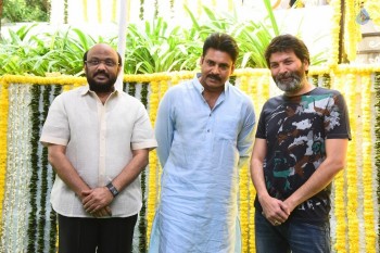 Pawan and Trivikram Movie Opening Photos - 6 of 22