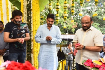 Pawan and Trivikram Movie Opening Photos - 14 of 22