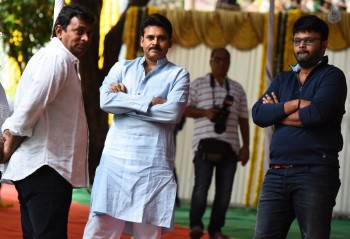 Pawan and Trivikram Movie Opening Photos - 16 of 22