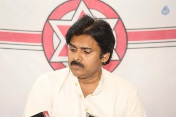 Pawan Kalyan Press Meet About Tuni Incident 1 - 2 of 31