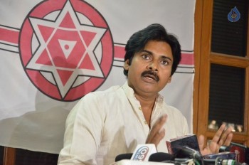 Pawan Kalyan Press Meet About Tuni Incident 2 - 45 of 50