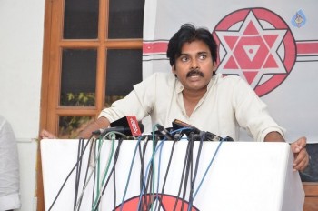 Pawan Kalyan Press Meet About Tuni Incident 2 - 36 of 50