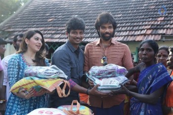 Pokkiri Raja Team Flood Relief Event - 36 of 42
