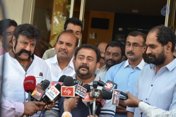 Politicians Watches GPSK Movie at Prasad Lab - 65 of 70