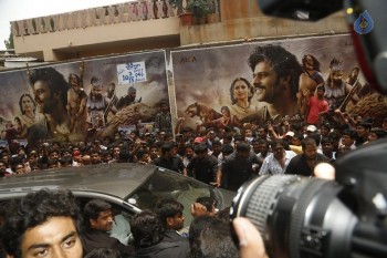 Prabhas Watches Baahubali at Sudarshan 35MM - 35 of 49