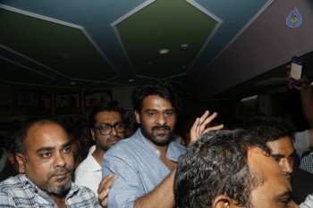 Prabhas Watches Baahubali at Sudarshan 35MM - 29 of 49