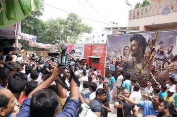 Prabhas Watches Baahubali at Sudarshan 35MM - 32 of 49