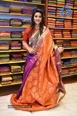 Priyanka Jawalkar inaugurated Kanchipuram GRT Silks at Dilsukhnagar - 15 of 15