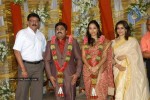 Producer KE Gnanavel Raja Wedding Reception - 45 of 80
