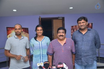 Pullela Gopichand and Sindhu watches Janatha Garage - 4 of 25