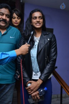 PV Sindhu Watches Ekkadiki Potavu Chinnavada Movie - 6 of 25