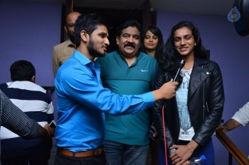 PV Sindhu Watches Ekkadiki Potavu Chinnavada Movie - 8 of 25