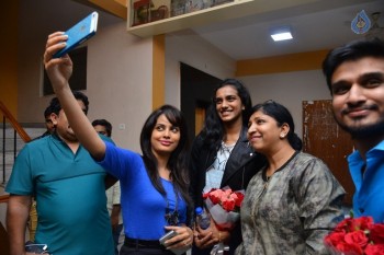 PV Sindhu Watches Ekkadiki Potavu Chinnavada Movie - 12 of 25