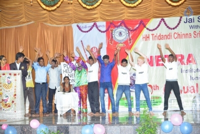 Raja The Great Movie Team at Netra Vidyalaya 10th Anniversary Event - 5 of 36