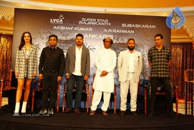 Rajinikanth 2.0 Movie Press Meet at Dubai - 13 of 34