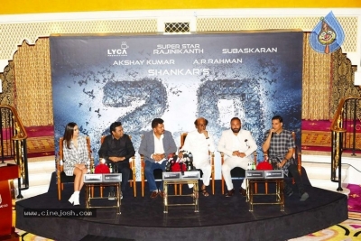 Rajinikanth 2.0 Movie Press Meet at Dubai - 14 of 34