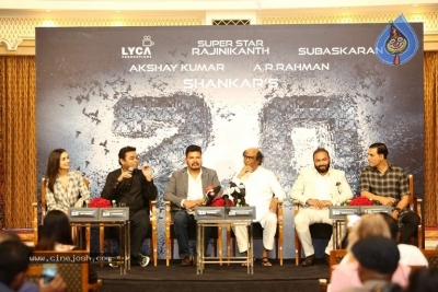 Rajinikanth 2.0 Movie Press Meet at Dubai - 22 of 34