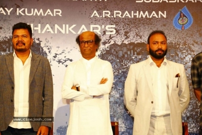 Rajinikanth 2.0 Movie Press Meet at Dubai - 23 of 34