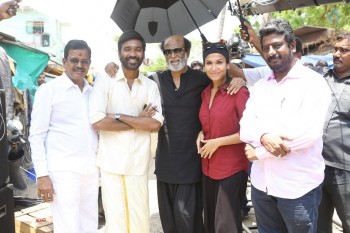 Rajinikanth Surprise visit to VIP 2 Last Day Shoot - 1 of 4