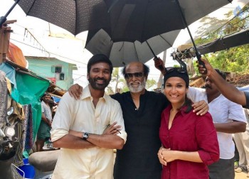 Rajinikanth Surprise visit to VIP 2 Last Day Shoot - 2 of 4