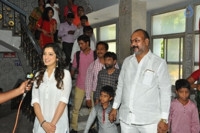 Rakshaka Bhatudu Team at Sapthagiri Theatre - 3 of 20