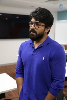 Ram Charan at Hyderabad Facebook Office - 3 of 60