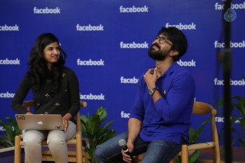 Ram Charan at Hyderabad Facebook Office - 4 of 60