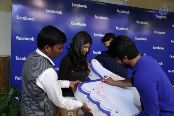 Ram Charan at Hyderabad Facebook Office - 8 of 60