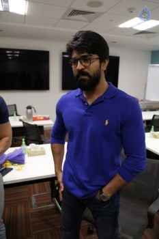 Ram Charan at Hyderabad Facebook Office - 17 of 60