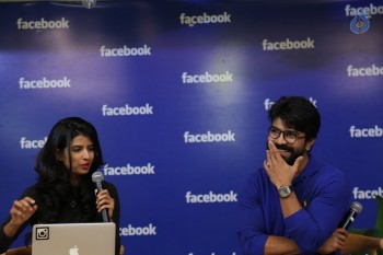 Ram Charan at Hyderabad Facebook Office - 21 of 60