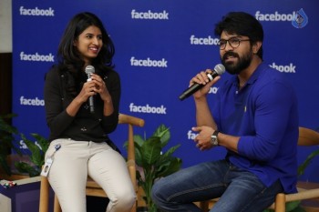 Ram Charan at Hyderabad Facebook Office - 25 of 60