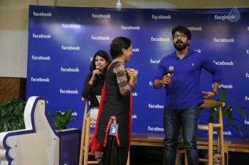 Ram Charan at Hyderabad Facebook Office - 33 of 60