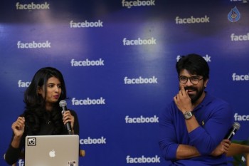 Ram Charan at Hyderabad Facebook Office - 38 of 60